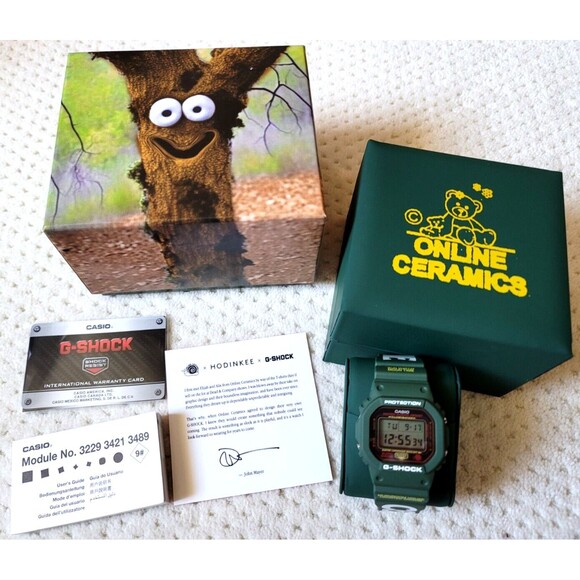 NIB Casio G-SHOCK 5600 Online Ceramics x Hodinkee John Mayer Limited Edi… - Picture 2 of 11